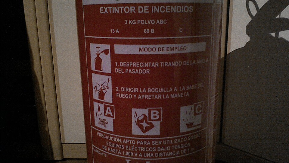 ABC Dry Powder Fire Extinguisher 4kg